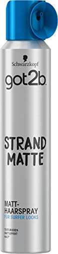 Schwarzkopf got2b Haarspray strand matte, 1er Pack (1 x 200 ml)