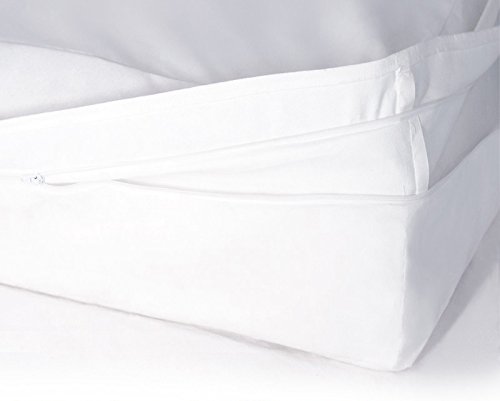 Softsan Matratzenbezug milbendicht 140x200x25 cm, Höhe 25 cm, Encasing, Milbenschutz für Hausstauballergiker milbenkotdicht