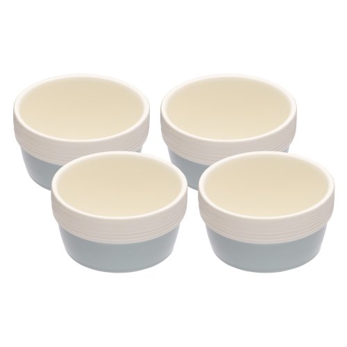 Kitchen Craft Classic Collection Steinzeug 9 cm große Keramik-Ofenförmchen, 4er-Set