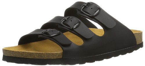Lico BIOLINE LADY, Damen Flache Hausschuhe, Schwarz (SCHWARZ), 39 EU (6 Damen UK)
