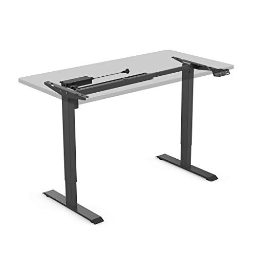 Flexispot E1 Höhenverstellbarer Schreibtisch Elektrisch höhenverstellbares Tischgestell 3-Fach-Teleskop, mit Memory-Steuerung
