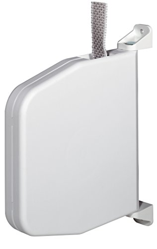 Selve Gurtwickler 084803 Aufputz weiss mit Scharniersystem incl. 5m Gurt f. Rolladen (weiß)