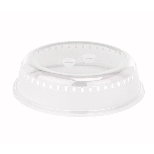 Viva Haushaltswaren - Mikrowellenabdeckhaube - Deckel, Tellerabdeckhaube für Mikrowelle 26 cm