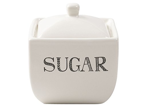 Creative Tops Stir It up Keramik-Zuckerdose, weiß
