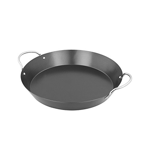 Campingaz Paellapfanne, antihaftbeschichtet, für das Culinary Modular System Ø 35 cm, Höhe 8 cm, verchromte Griffe