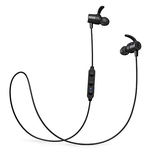 TaoTronics Wireless Bluetooth Kopfhörer 5.0 aptX HD Audio CVC 8.0 Noise Cancelling IPX6 Wassergeschützt 13 Stunden Wiedergabezeit 3 EQ Einstellungen