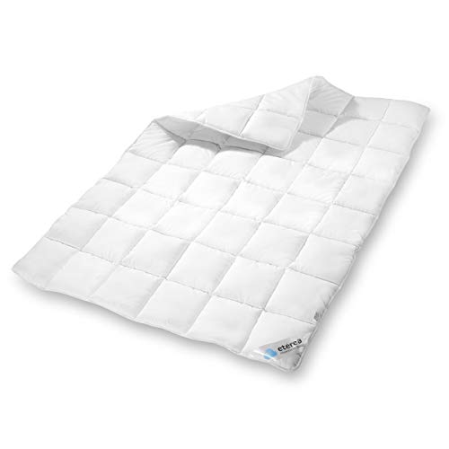 Etérea Mikrofaser Steppbett Steppdecke Winterdecke 155 cm x 220 cm, Gesamtgewicht: 2350g Extra Warm, Made in Germany