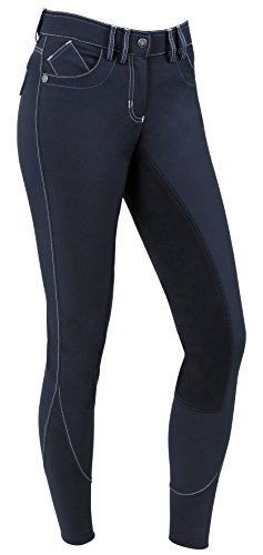 Kerbl Erwachsene Reithose Covalliero Techno, Dunkelblau, 38, 324387