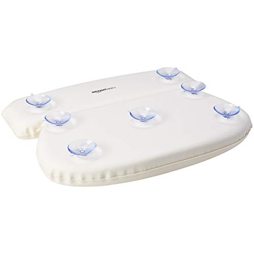 AmazonBasics Badewannenkissen mit Saugnäpfen