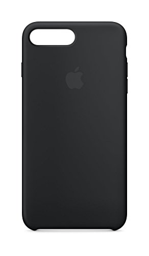 Apple Silikon Case (iPhone 8 Plus / iPhone 7 Plus) - Schwarz