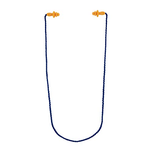 3M 1271C Gehörschutzstöpsel - 1 Paar mit wiederverschießbarer Box SNR 25dB - feuchtigkeitsresistent, waschbar, Mehrweg