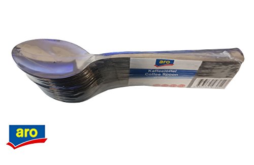 ARO Edelstah Kaffeelöffel Coffee Spoon VERONA Edelstah 2x24 48 Stück