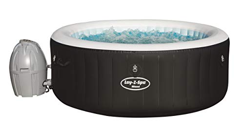 Bestway Lay-Z-Spa Miami AirJet aufblasbarer Whirlpool für bis zu 4 Personen, rund, 180x66 cm