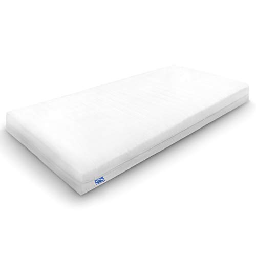 Wolkenwunder Wellflex Maxi 19 cm 7-Zonen-Schaum-Matratze 90 x 200 cm mittel