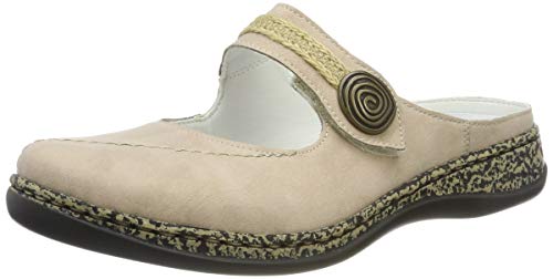 Rieker Damen 46391-31 Clogs, Pink (Rosa 31), 40 EU