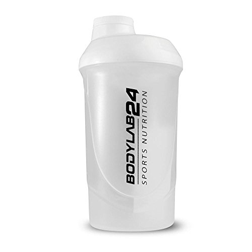 Bodylab24 Shaker 700 ml, weiss, 1er Pack (1 x 1 Stück)