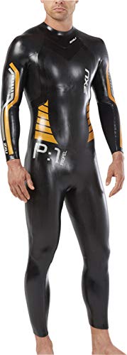 2XU Herren P: 1 Propel Neoprenanzug, Black/Flame Orange, M