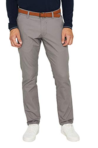 ESPRIT Herren 088EE2B002 Hose, Grau (Grey 030), 33W / 32L