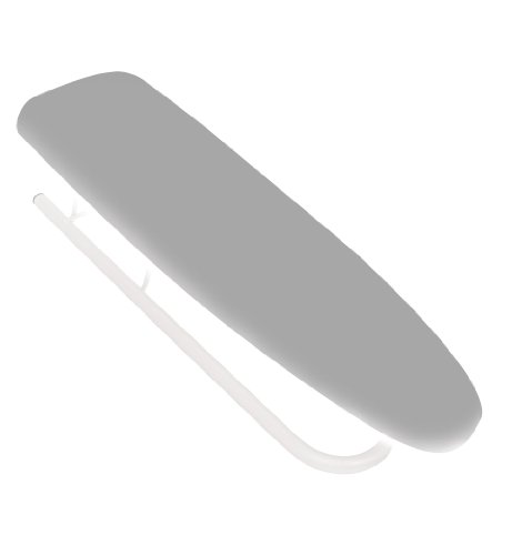 WENKO 1025012100 Ersatzbezug für Ärmel-Bügelbrett Ideal Alu - Schaumstoffpolsterung, Aluminiumbeschichtung, 100 % Baumwolle, Silber glänzend
