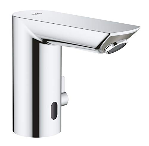 GROHE Bau Cosmopolitan E | Infrarot-Elektronik für Waschtisch DN 15
mit Mischung und variabel einstellbarem Temperaturbegrenzer | chrom | 36451000