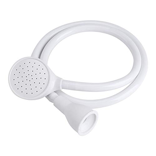 Ljlpropyh Hochdruck Wassersparend Brausekopf Haustier Dusche Sprühkopf Schlauch Push On Badewanne Waschbecken Wasserhahn Aufsatz Waschen Haar Friseur (Einzelkopf) (Color : Single Head)