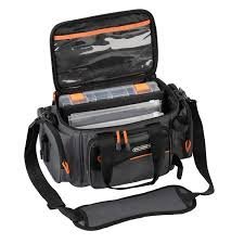 Savage Gear Soft Lure Specialist bag S Angeltasche 21x38x22cm, Ködertasche, Anglertasche, Tasche zum Spinnfischen
