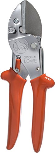 LÖWE Gartenschere, Amboss Schere standard, orange, 20 x 6 x 2 cm, 1.104
