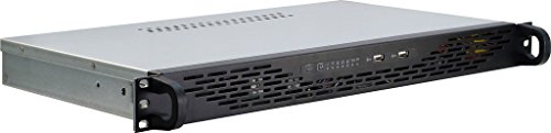 Inter-Tech 88887085 1U K-125L IPC Server-Gehäuse (ITX 25 cm)