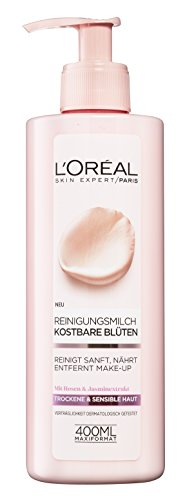 L'Oréal Paris Kostbare Blüten Reinigungsmilch, 3er Pack (3 x 400 ml)