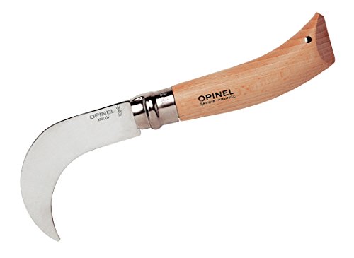 Opinel Gärtnermesser, Buchenholz-Griff, Blister Messer, Braun, One Size