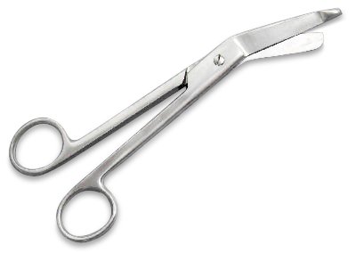 Verbandschere Verband-Schere Rostfreies Edelstahl verschiedene Grössen zur Auswahl (18 cm)