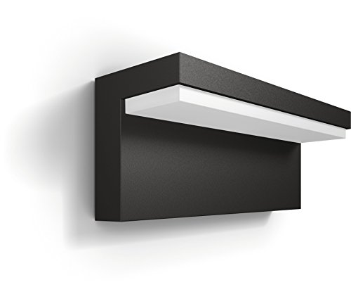 Philips myGarden LED Wandaussenleuchte Bustan, Anthrazit, Gartenleuchte