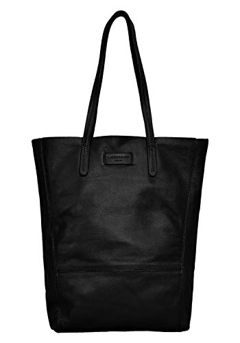 Liebeskind Berlin Damen Essential Tote Medium, Schwarz (Black), 11x38x25 cm
