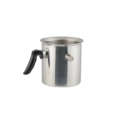 Edelstahl Simmertopf Milchtopf Wasserbadkocher doppelwandig 2 Liter