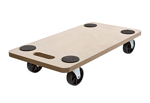 SWV 400031 Rollbrett Transportrolle Möbelroller Roller Transporter 200kg, MDF