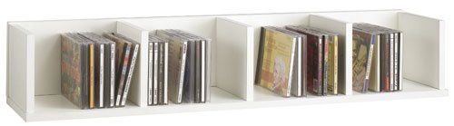 FMD 206-004 Wandregal Point 4 - B/H /T: 92.0 x 16.5 x 17.0 cm, Weiß