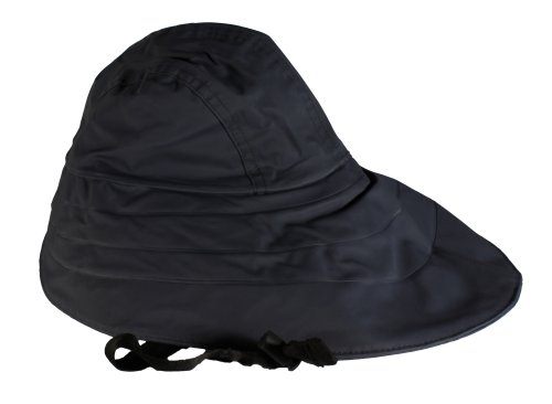 Modas Südwester aus PVC mit Innenfutter, Größe:M, Farbe:navyblau