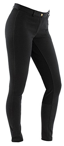 Kerbl Damen Reithose Economic, Schwarz, 38, 324419