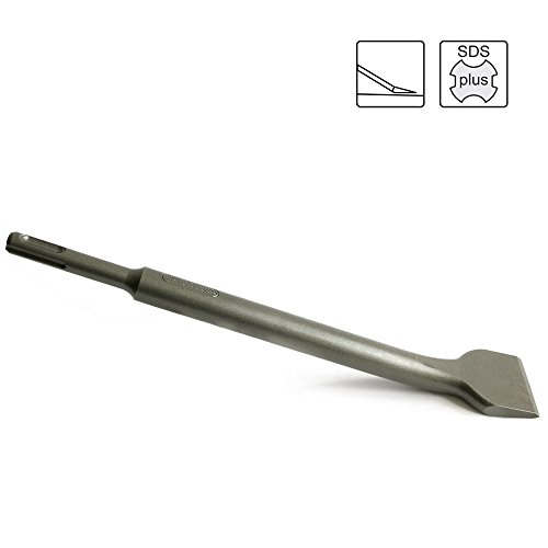 S&R Fliesenmeißel SDS-plus 250x40mm angewinkelt, Profi-Qualität