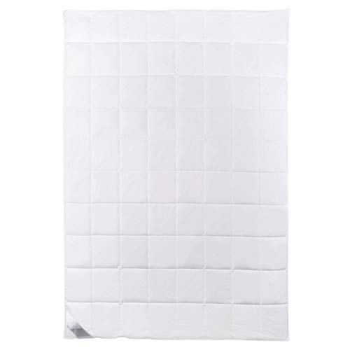 Böhmerwald Selection Dauneneinziehdecke, allergikergeeignet, 100% Daunen, Füllgewicht: 260gr, Wärmeklasse: Leicht, Größe: 135x200 cm, Oeko-Tex Standard 100