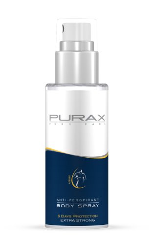 Purax Antitranspirant Body Spray Extra Strong, 1er Pack (1 x 50 ml)