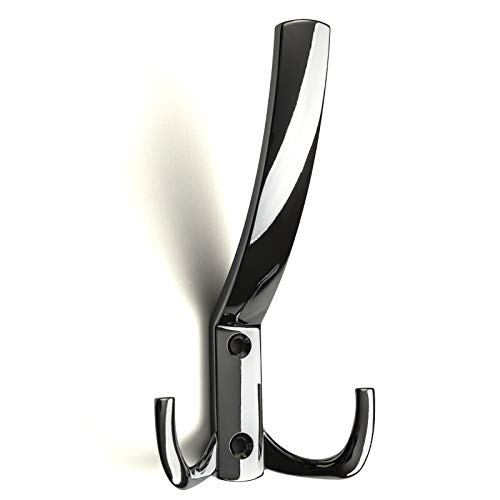 Sotech 5 x SO-TECH Garderobenhaken Julie Kleiderhaken Mantelhaken Wandhaken Chrom poliert (groß)