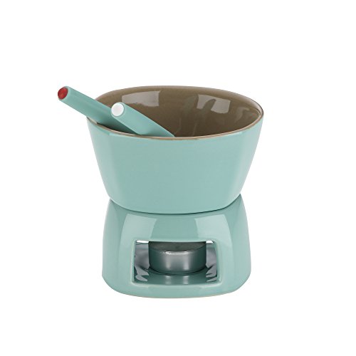 Kela Schokoladenfondue-Set, Ledora, 4-tlg., Keramik, 2 Personen, 300 ml, 12422