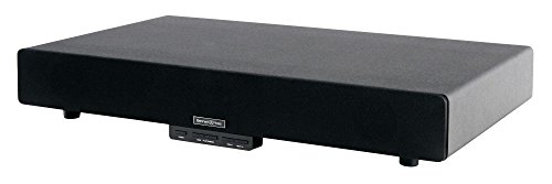 Bennett & Ross Moviebase 2.1 Soundbase mit USB-Slot und Bluetooth (belastbar bis 35 kg, 36 Watt RMS, inkl. Fernbedienung, AUX- und Stereo-Kabel) schwarz