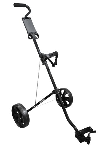 Legend Golfcaddy mit 2 Rädern, Basic Black Steel 2-Wheels