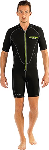 Cressi Herren Lido-Neopren 2mm Shorty Neoprenanzug, Schwarz, XXXL/7