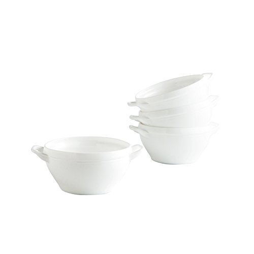 Luminarc Soup Party 3 + 1 gratis Opal Schale, weiß, 54 cl