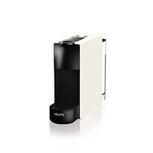 Krups Nespresso XN1101 Essenza Mini Kaffeekapselmaschine (1260 Watt, Thermoblock-Heizsystem, 0,7 Liter, 19 bar) weiß