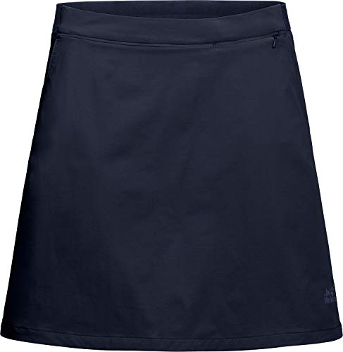 Jack Wolfskin Damen Hilltop Trail Skort Rock, Midnight Blue, 42
