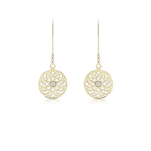 Carissima Gold Damen Hängeohrringe Gelbgold - 1.59.0759